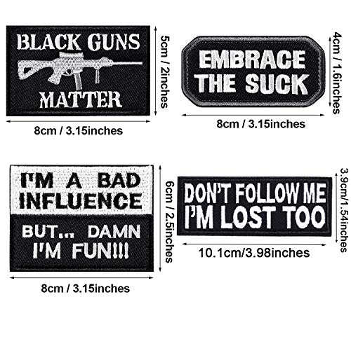 GOTONE 40 Piezas Parches bordados, Parche de Bordado de Moral Táctica Parche Militar Divertido Apliques de Bordado para planchar en Gorros Bolsas Chalecos Uniformes Militares GOTONE 40 Piezas Parches bordados, Parche de Bordado de Moral Táctica Parche Militar Divertido Apliques de Bordado para planchar en Gorros Bolsas Chalecos Uniformes Militares