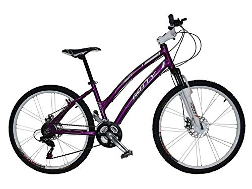 Gotty Bicicleta de montaña MTB Mujer CRS, Aluminio 26", con suspensión Zoom Gama Alta, Cambio Shimano de 21 velocidades y Frenos de Disco. (Violeta) Gotty Bicicleta de montaña MTB Mujer CRS, Aluminio 26", con suspensión Zoom Gama Alta, Cambio Shimano de 21 velocidades y Frenos de Disco. (Violeta)