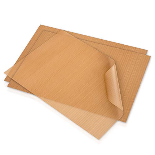 GOURMEO papel de horno permanente, 3 piezas 32 x 46 cm - reutilizable, capa antiadhesivo, permanente, se puede lavar en lavavajillas, recortable | folio de horno, papel de horno GOURMEO papel de horno permanente, 3 piezas 32 x 46 cm - reutilizable, capa antiadhesivo, permanente, se puede lavar en lavavajillas, recortable | folio de horno, papel de horno