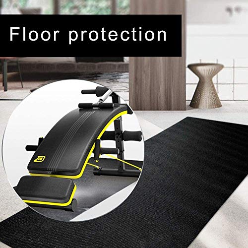 GOYAN Alfombra de Impacto Espuma Fitness para Cintas Correr y Otros Equipos Gimnasia Tapete Cinta Pisos Protección Alfombras Resistente Al Desgaste 180x75cm