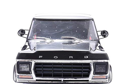 GPM R/C Scale Accessories : Metal Fender Vent (Style B) For Traxxas TRX-4 Land Rover Defender D90 D110-1Pr Set Black