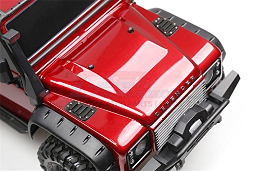 GPM R/C Scale Accessories : Simulation Fender Vent For TRX-4 Crawler - 1Pr Set Black