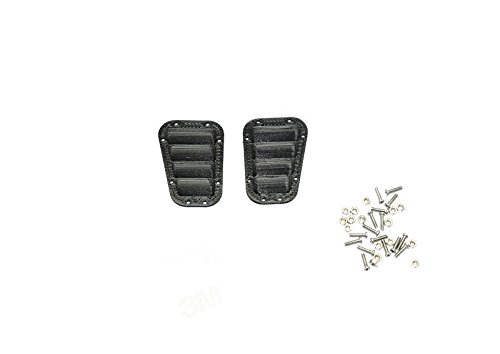 GPM R/C Scale Accessories : Simulation Fender Vent For TRX-4 Crawler - 1Pr Set Black