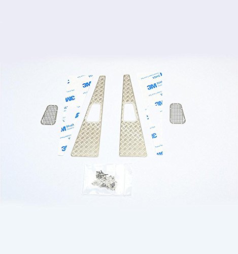 GPM R/C Scale Accessories : Stainless Steel Slip Proof Tread & Fender Vent For TRX-4 Crawler - 81Pc Set GPM R/C Scale Accessories : Stainless Steel Slip Proof Tread & Fender Vent For TRX-4 Crawler - 81Pc Set