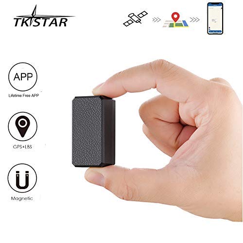 GPS Coches Localizador Mini GPS Tracker GPS Niños Vehículo Localizador GPS para Coche Tiempo Real Localizador GPS Coche Rastreador GPS Mascotas Seguimiento de GPS/gsm/GPRS/SMS Antitheft TK901