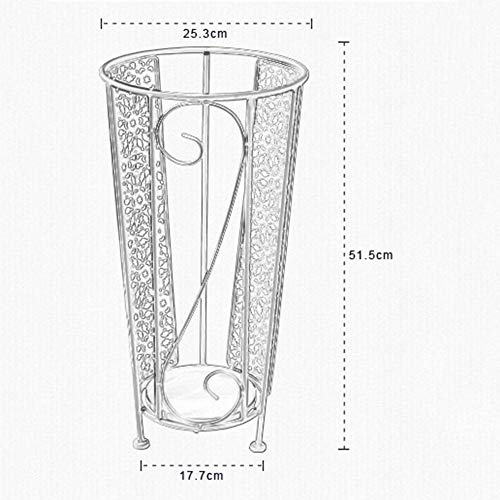 GQY Sombrilla/Compartimento de Almacenamiento/para el hogar/para Hotel/para Oficina/para Oficina Sombrilla para Uso Profesional/de Hierro/paragüero Creativo/paragüero