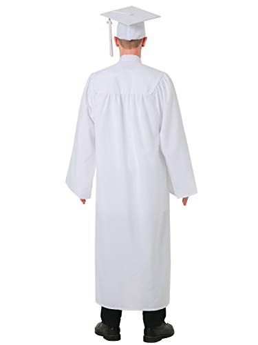 GraduatePro Graduación Toga y Birrete Universidad Bachillerato 2020 Adulto Disfraz Regalo Unisex Mujer Hombre 12 Colores GraduatePro Graduación Toga y Birrete Universidad Bachillerato 2020 Adulto Disfraz Regalo Unisex Mujer Hombre 12 Colores