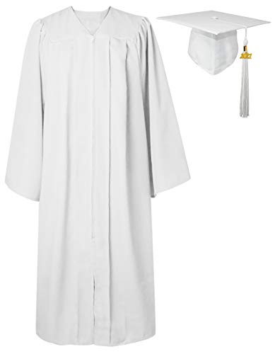 GraduatePro Graduación Toga y Birrete Universidad Bachillerato 2020 Adulto Disfraz Regalo Unisex Mujer Hombre 12 Colores GraduatePro Graduación Toga y Birrete Universidad Bachillerato 2020 Adulto Disfraz Regalo Unisex Mujer Hombre 12 Colores