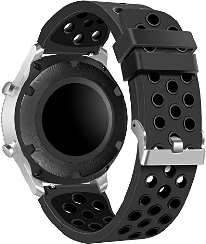 Gransho Bandas de Repuesto 22mm, Reloj Correa de Silicona Suave Correas Pulseras Correa Deportiva Pulsera (22mm, 5PCS A) Gransho Bandas de Repuesto 22mm, Reloj Correa de Silicona Suave Correas Pulseras Correa Deportiva Pulsera (22mm, 5PCS A)