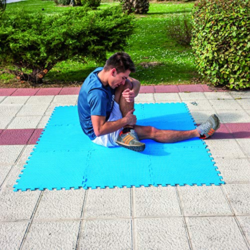 Gre MPF509P Protector de Suelo para Piscina, 9 Piezas, 8 mm de Grosor, Azul Gre MPF509P Protector de Suelo para Piscina, 9 Piezas, 8 mm de Grosor, Azul