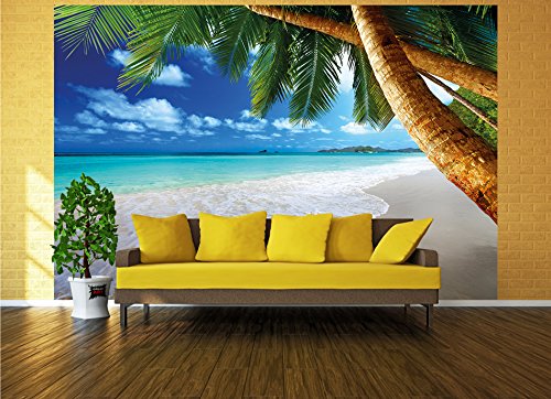 GREAT ART Mural De Pared – Playa Palmera – Sueño Caribeño Playa Bahía Paraíso Naturaleza Isla Palmeras Trópicos Cielo Azul Foto Papel Pintado Y Tapiz Y Decoración (336 x 238 cm) GREAT ART Mural De Pared – Playa Palmera – Sueño Caribeño Playa Bahía Paraíso Naturaleza Isla Palmeras Trópicos Cielo Azul Foto Papel Pintado Y Tapiz Y Decoración (336 x 238 cm)