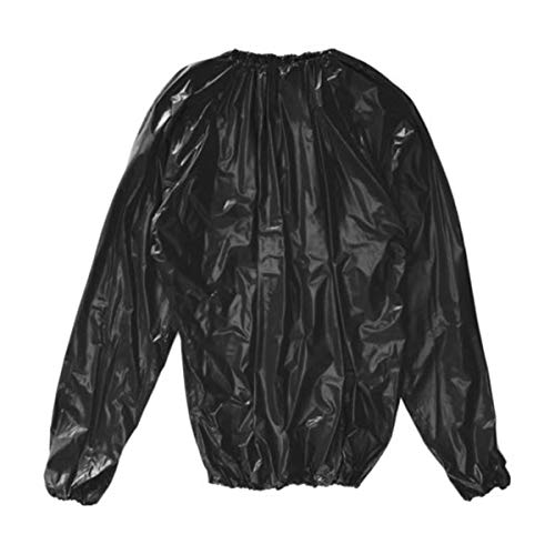 Greatangle Heavy Duty Sweat Sauna Suit Anti-Rip Training Fitness Pérdida de peso Ropa adelgazante Color sólido Ejercicio Sport Gym Suit negro XL Greatangle Heavy Duty Sweat Sauna Suit Anti-Rip Training Fitness Pérdida de peso Ropa adelgazante Color sólido Ejercicio Sport Gym Suit negro XL