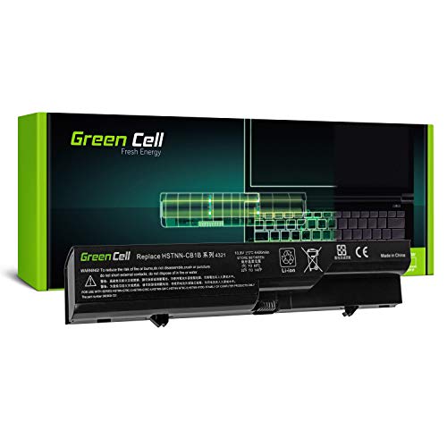 Green Cell® Standard Serie PH06 PH09 Batería para HP Compaq 620 625, HP ProBook 4320s 4420s 4520s 4525s Ordenador (6 Celdas 4400mAh 10.8V Negro)