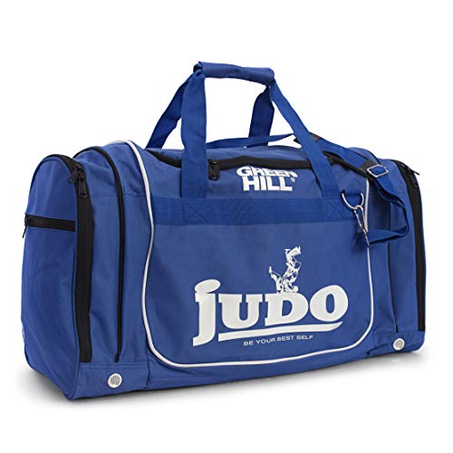 GREEN HILL Bolsa de Deporte Judo, Bolsa de Deporte, Gimnasio, Artes Marciales Dojo Unisex, Azul, Talla M