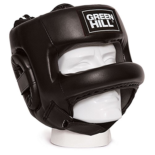 GREEN HILL - Casco de Boxeo - Modelo Castle - Unisex - Talla para Adulto, Unisex Adulto, HGC-9014, Negro, Medium GREEN HILL - Casco de Boxeo - Modelo Castle - Unisex - Talla para Adulto, Unisex Adulto, HGC-9014, Negro, Medium