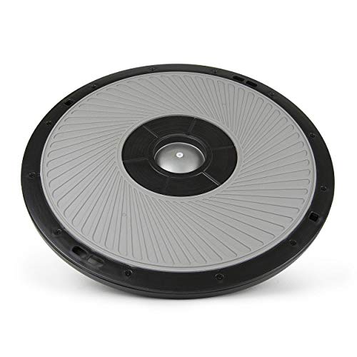 GREEN HILL Fitness - Balancín de Entrenamiento para Pilates, 59 cm, Unisex, Adulto, Gris, Negro, diámetro 59 cm, Peso máximo Permitido: 125 kg GREEN HILL Fitness - Balancín de Entrenamiento para Pilates, 59 cm, Unisex, Adulto, Gris, Negro, diámetro 59 cm, Peso máximo Permitido: 125 kg