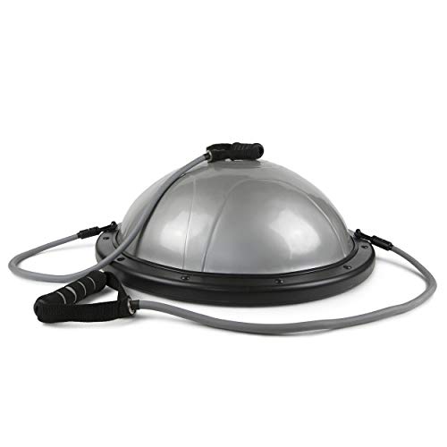 GREEN HILL Fitness - Balancín de Entrenamiento para Pilates, 59 cm, Unisex, Adulto, Gris, Negro, diámetro 59 cm, Peso máximo Permitido: 125 kg GREEN HILL Fitness - Balancín de Entrenamiento para Pilates, 59 cm, Unisex, Adulto, Gris, Negro, diámetro 59 cm, Peso máximo Permitido: 125 kg