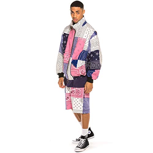 GRIMEY Chaqueta Bomber Carnitas SS20 White-L GRIMEY Chaqueta Bomber Carnitas SS20 White-L