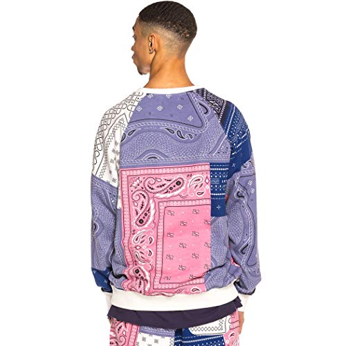GRIMEY Sudadera Carnitas All Over Print Crewneck SS20 White-L GRIMEY Sudadera Carnitas All Over Print Crewneck SS20 White-L