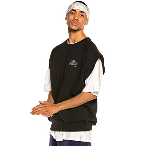 GRIMEY Sudadera Carnitas Sleeveless Crewneck SS20 Black-L