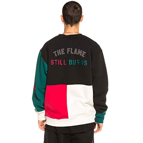 GRIMEY Sudadera Yoga Fire Crewneck FW20 Black-M