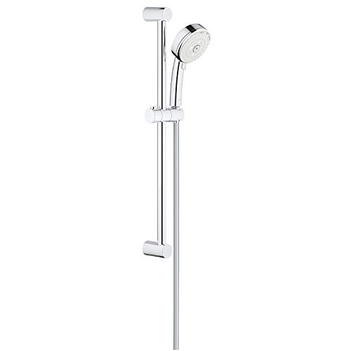 GROHE 27786002 27786002-New Tempesta Cosmopolitan 100 Conjunto de Ducha con Barra, 3 chorros,