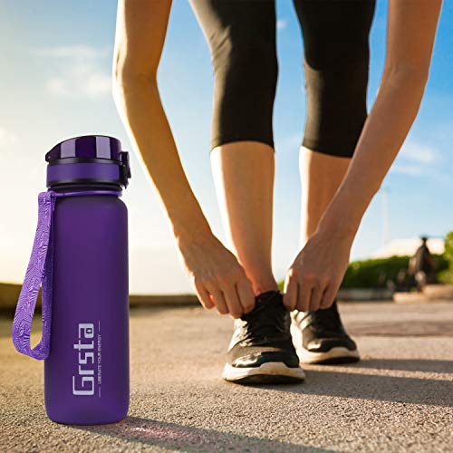 Grsta Botella Agua - Botella de Agua Deportes 350ml Botella Deportiva Tritan de Plástico Sin BPA con Filtro & Marcador de Tiempo para Niños y Adultos, Hogar y Exterior Grsta Botella Agua - Botella de Agua Deportes 350ml Botella Deportiva Tritan de Plástico Sin BPA con Filtro & Marcador de Tiempo para Niños y Adultos, Hogar y Exterior