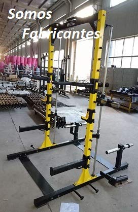 Grupo Contact Multipower con Jaula Rack Sentadillas Profesional Mo. TS113 Grupo Contact Multipower con Jaula Rack Sentadillas Profesional Mo. TS113