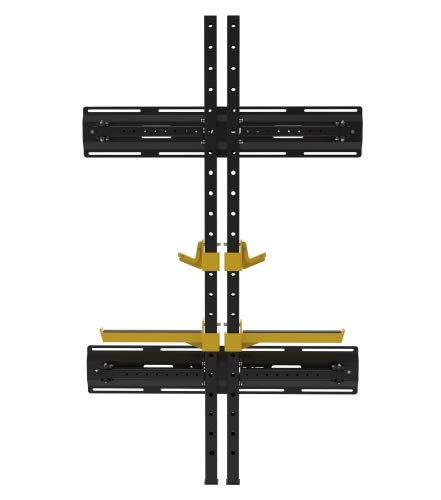 Grupo Contact Rack abatible Jaula Sentadillas (Uso Profesional) abatible Mod. TS108