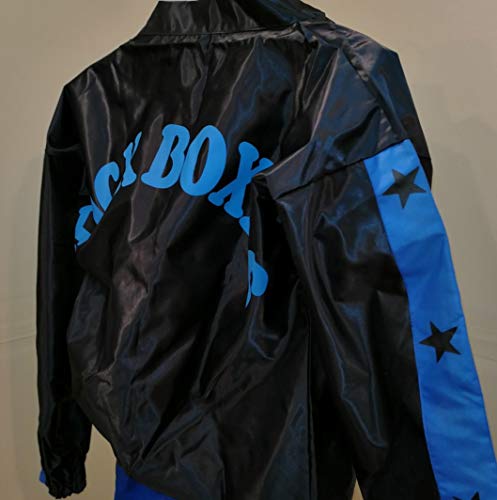 Grupo Contact Sudadera chándal de Kick Boxing Raso (Negra) tala Única (1,70 a 1,80 cm.) Grupo Contact Sudadera chándal de Kick Boxing Raso (Negra) tala Única (1,70 a 1,80 cm.)