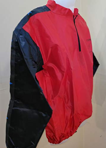 Grupo Contact Sudadera chándal de Kick Boxing Raso (roja Manga Negra) tala Unica (1,70 a 1,80 cm.) Grupo Contact Sudadera chándal de Kick Boxing Raso (roja Manga Negra) tala Unica (1,70 a 1,80 cm.)