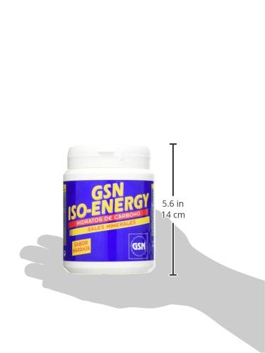 G.S.N. Gsn Iso Energy 480Gr. Naranja 480 g G.S.N. Gsn Iso Energy 480Gr. Naranja 480 g