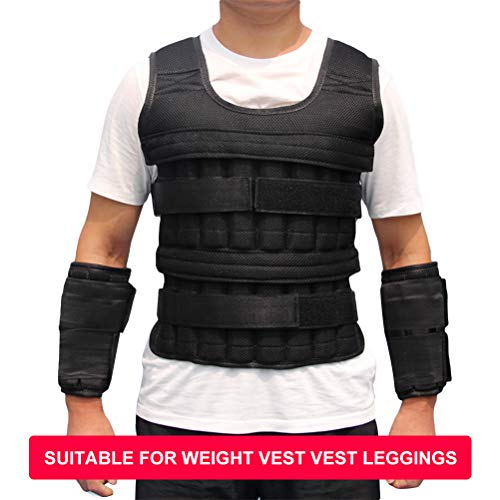Gspose Chaleco lastrado de 200 g, para entrenamiento, boxeo, entrenamiento de pesas, para correr, hacer deporte o correr Gspose Chaleco lastrado de 200 g, para entrenamiento, boxeo, entrenamiento de pesas, para correr, hacer deporte o correr