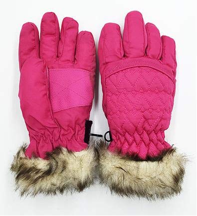 Guantes cálidos de Invierno para niños y niñas, esquí, Ciclismo, Senderismo, Guantes para Exteriores, Impermeables - Rosa, 10-12 Meses