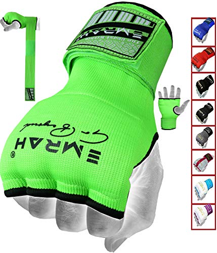 Guantes de boxeo Emrah. Guantes de boxeo con gel en el interior para entrenamiento, ideal para artes marciales mixtas, color verde, tamaño Large Guantes de boxeo Emrah. Guantes de boxeo con gel en el interior para entrenamiento, ideal para artes marciales mixtas, color verde, tamaño Large