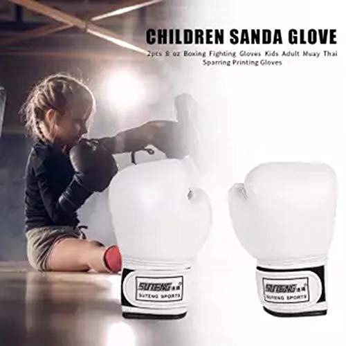 Guantes de boxeo para niños de 2 a 8 años, guantes de entrenamiento de boxeo, equipo para Muay Thai, artes marciales