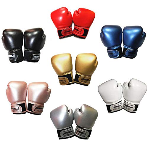Guantes de boxeo para niños de 2 a 8 años, guantes de entrenamiento de boxeo, equipo para Muay Thai, artes marciales Guantes de boxeo para niños de 2 a 8 años, guantes de entrenamiento de boxeo, equipo para Muay Thai, artes marciales