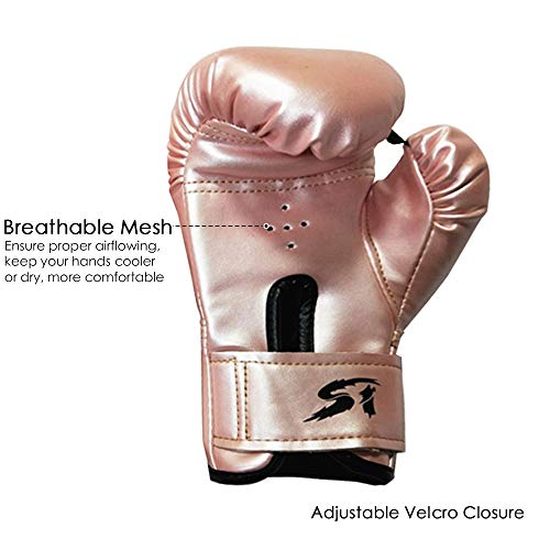 Guantes de boxeo para niños, saco de boxeo y kickboxing, guantes para entrenamiento de artes marciales mixtas, guantes de boxeo para jóvenes, niños y niñas de 3 a 10 años, 1 par (rosa) Guantes de boxeo para niños, saco de boxeo y kickboxing, guantes para entrenamiento de artes marciales mixtas, guantes de boxeo para jóvenes, niños y niñas de 3 a 10 años, 1 par (rosa)