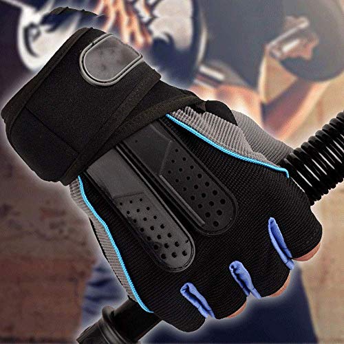 Guantes de ciclismo, manopla con goteras Sección delgada de verano para hombres Gimnasio femenino resistente al desgaste al aire libre Equipo de entrenamiento de ejercicio Guantes deportivos de medio Guantes de ciclismo, manopla con goteras Sección delgada de verano para hombres Gimnasio femenino resistente al desgaste al aire libre Equipo de entrenamiento de ejercicio Guantes deportivos de medio