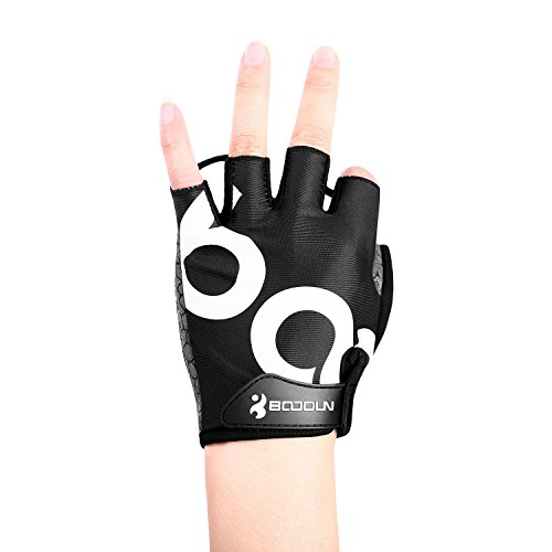 Guantes de Ciclismo Medio Dedo Unisex Guantes de Bicicleta sin Dedos con Relleno Antideslizante para MTB, Ciclismo de Carretera, Gimnasio, Crossfit y Levantamiento de Pesas M Guantes de Ciclismo Medio Dedo Unisex Guantes de Bicicleta sin Dedos con Relleno Antideslizante para MTB, Ciclismo de Carretera, Gimnasio, Crossfit y Levantamiento de Pesas M
