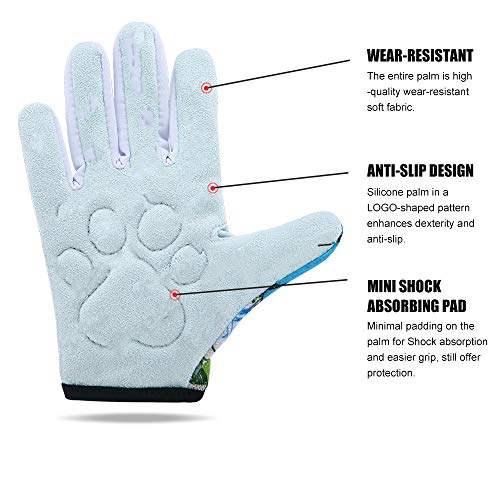 Guantes de Ciclismo para niños de Medio Dedo de 3 a 10 años, Guantes de Deporte al Aire Libre para niñas y niños, Ideales para Barras de Mono, Barras asimétricas, cumpleaños Completo, M, A2 Guantes de Ciclismo para niños de Medio Dedo de 3 a 10 años, Guantes de Deporte al Aire Libre para niñas y niños, Ideales para Barras de Mono, Barras asimétricas, cumpleaños Completo, M, A2