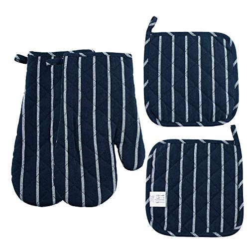 Guantes de Cocina, Guantes Antideslizante al Aire Libre Guantes de Resistente al Calor,Agarradores de Cocina Mitones del Horno un par +2 Manteles Individuales Aislados para Cocinar Barbacoa Guantes de Cocina, Guantes Antideslizante al Aire Libre Guantes de Resistente al Calor,Agarradores de Cocina Mitones del Horno un par +2 Manteles Individuales Aislados para Cocinar Barbacoa