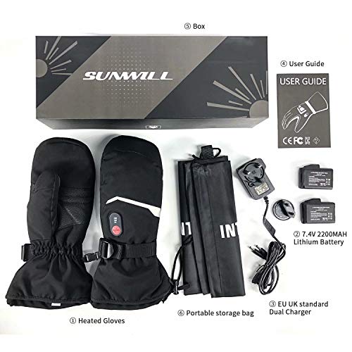 Guantes De Esquí con CalefaccióN Hombres Mujeres NiñOs Mitones Guantes EléCtricos De BateríA Recargable para Esquí De Invierno Patinaje sobre La Nieve Camping Senderismo Artritis con CalefaccióN Guantes De Esquí con CalefaccióN Hombres Mujeres NiñOs Mitones Guantes EléCtricos De BateríA Recargable para Esquí De Invierno Patinaje sobre La Nieve Camping Senderismo Artritis con CalefaccióN