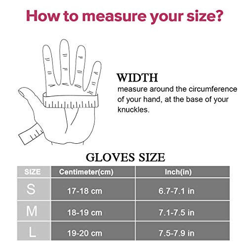 Guantes de gimnasio, guantes entrenamiento con soporte completo para la muñeca, protección de la palma, Guantes deportivos transpirables, ideales para levantamiento de pesas, flexiones (Rosa, S) Guantes de gimnasio, guantes entrenamiento con soporte completo para la muñeca, protección de la palma, Guantes deportivos transpirables, ideales para levantamiento de pesas, flexiones (Rosa, S)