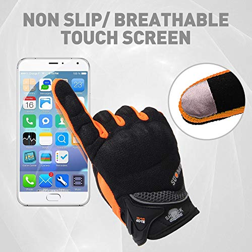 Guantes de Moto Hombre Guantes de Motocross Dedo Completo Guantes Gant Guantes de Moto Equitación Moto Verano Verde Negro Naranja -SU-10 Orange-2-XXL Guantes de Moto Hombre Guantes de Motocross Dedo Completo Guantes Gant Guantes de Moto Equitación Moto Verano Verde Negro Naranja -SU-10 Orange-2-XXL