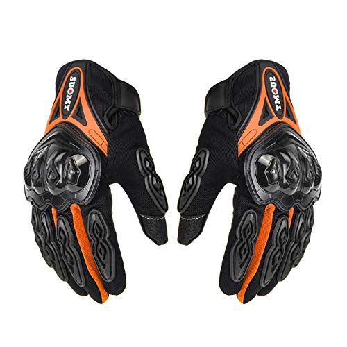 Guantes de Moto Hombre Guantes de Motocross Dedo Completo Guantes Gant Guantes de Moto Equitación Moto Verano Verde Negro Naranja -SU-10 Orange-2-XXL Guantes de Moto Hombre Guantes de Motocross Dedo Completo Guantes Gant Guantes de Moto Equitación Moto Verano Verde Negro Naranja -SU-10 Orange-2-XXL