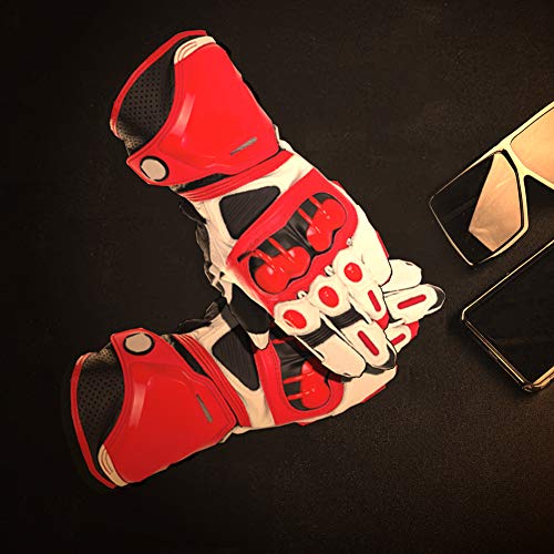 Guantes de Moto,Men Outdoor Motorbike Waterproof Gloves Motocicleta Full Finger Touch Screen Racing Motocross Guantes,para Bicicleta, Escalada,Motocross y Otros Deportes al Aire Libre (Rojo, L) Guantes de Moto,Men Outdoor Motorbike Waterproof Gloves Motocicleta Full Finger Touch Screen Racing Motocross Guantes,para Bicicleta, Escalada,Motocross y Otros Deportes al Aire Libre (Rojo, L)