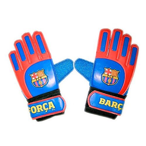 Guantes de Portero FC. Barcelona 2017-2018 - Producto Oficial Licenciado - Infantil - Talla 3 - Medidas - 21 x 9,5 cm. Medida Exterior