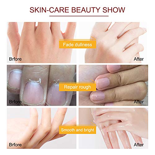 Guantes hidratantes con mascarilla, 3 piezas, mascarilla para manos, guantes para spa, guantes humectantes para manos secas, reparación de daños ásperos para hombres y mujeres Guantes hidratantes con mascarilla, 3 piezas, mascarilla para manos, guantes para spa, guantes humectantes para manos secas, reparación de daños ásperos para hombres y mujeres