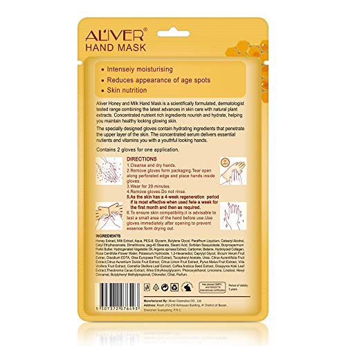 Guantes hidratantes con mascarilla, 3 piezas, mascarilla para manos, guantes para spa, guantes humectantes para manos secas, reparación de daños ásperos para hombres y mujeres Guantes hidratantes con mascarilla, 3 piezas, mascarilla para manos, guantes para spa, guantes humectantes para manos secas, reparación de daños ásperos para hombres y mujeres